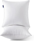 20 x 20 Pillow Inserts () -Throw Pillows for Couch Sofa with 100% Cotton Covers - Set of 2