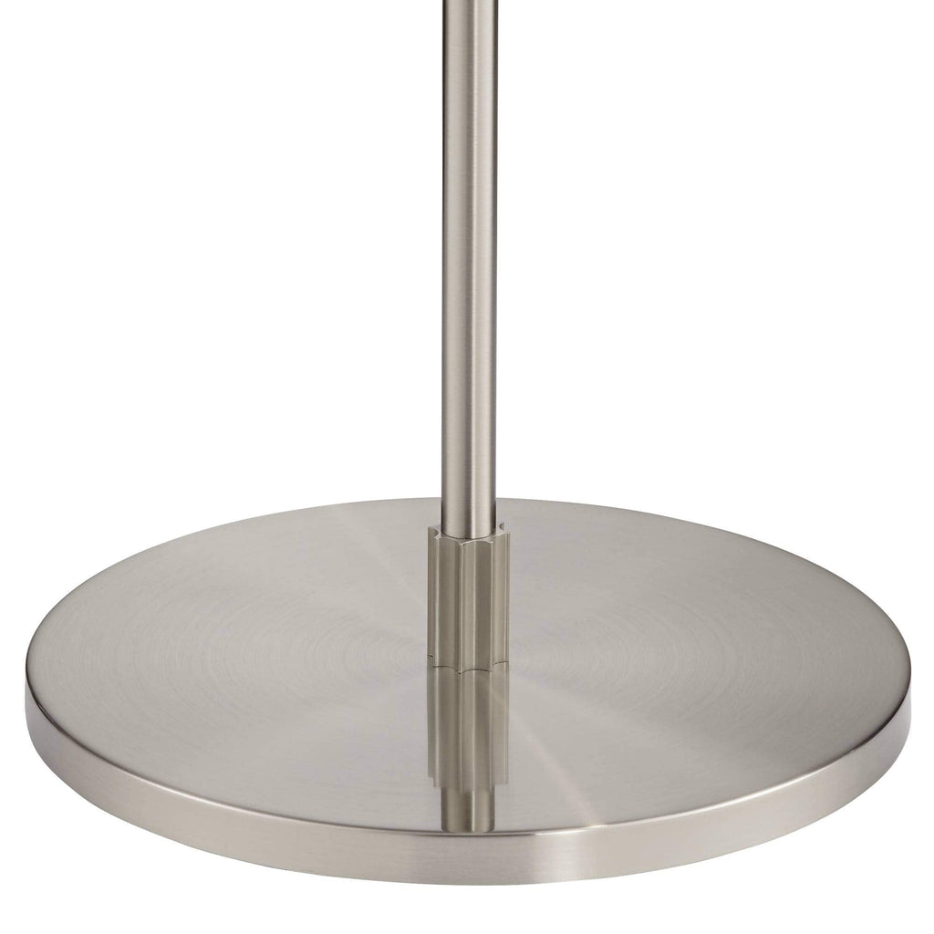Inspired Arco Style Raymond Brushed Nickel Adjustable Boom Arc 69" Tall Floor Lamp