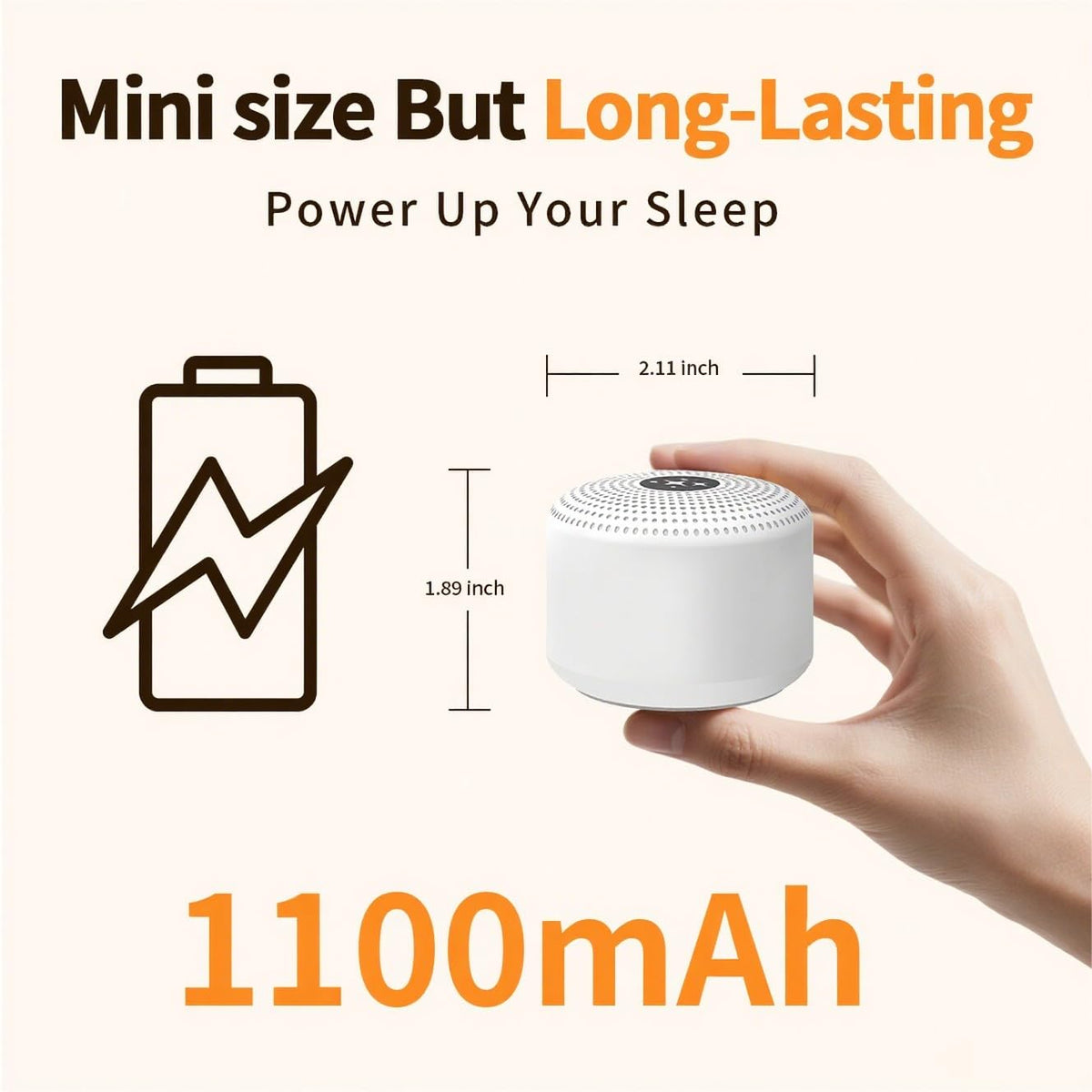 White Noise Machine Portable Sleep Machines with 30 Relaxing Sounds 12 Color Options 5 Adjustable Brightness 32