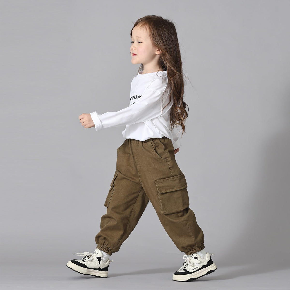 Toddler Pants Girls&Boys,Stretch Twill Chino Toddler Pants Olive Green