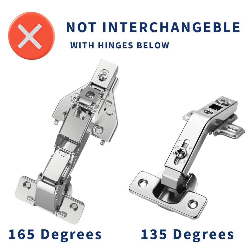 2 Pack Lazy Susan Hinge 90 Degree Pie Cut Bifold Cabinet Door Hinge Corner Cabinet Hinge