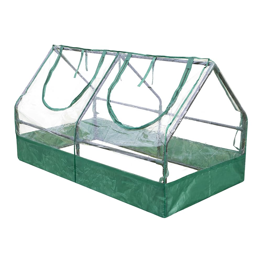 Garden Raised Bed and Cold Frame Greenhouse Cloche - 3 Pack