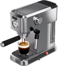 Espresso Machine, 20-Bar Pump Espresso Maker with Milk Frother