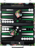 Vegan Leather Backgammon Set