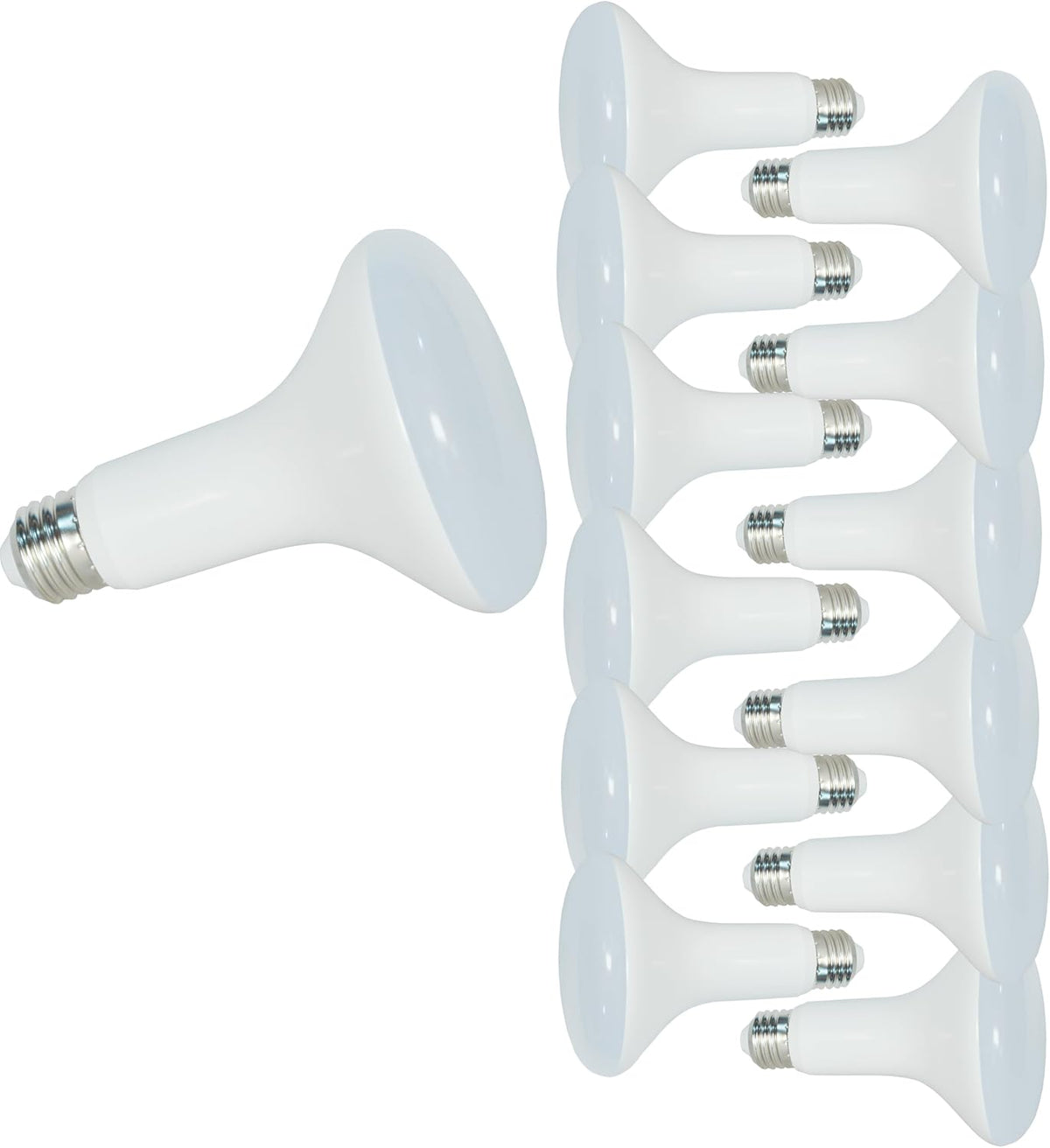BR30 LED Bulb, 2700K Soft White Flood Lights 15W Equivalent 100W, R30 Dimmable, 1350 Lumens, 15W, E26 Base