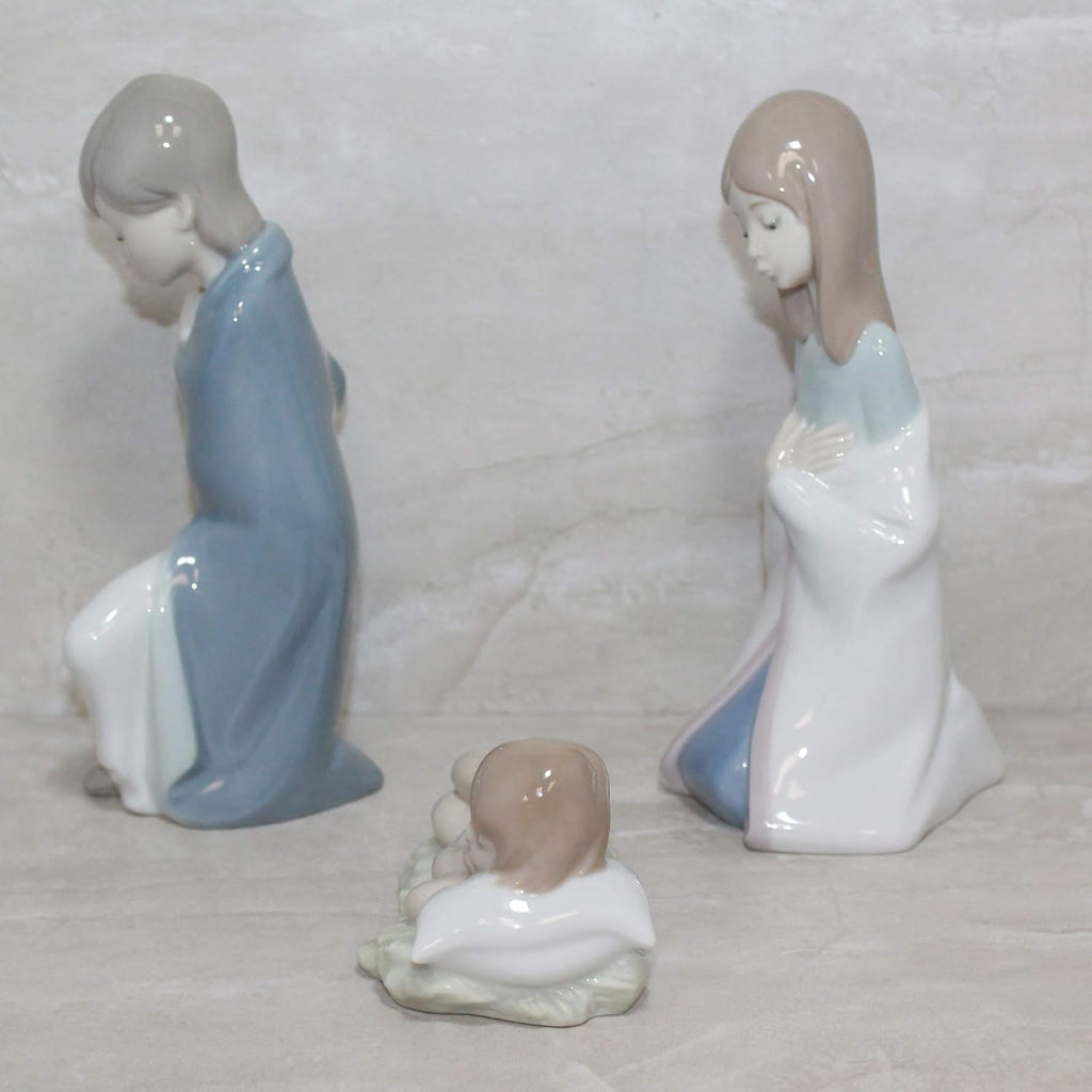 Children's Nativity Joseph, Mary, Jesus Figurine Set - Matte Finish - 4670, 4671,4672