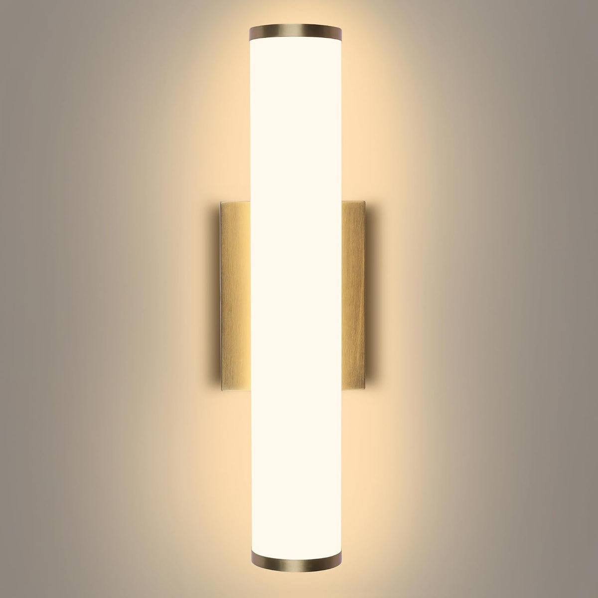 16in Modern Wall Sconces, Dimmable Bathroom Vanity Lights, 3000K Warm White LED Indoor Sconces Lighting for Bathroom
