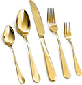 50 Piece Silverware Set, Kitchen Utensils Set for Restaurant & Home, Stainless Steel Cutlery Set, Flatware Set