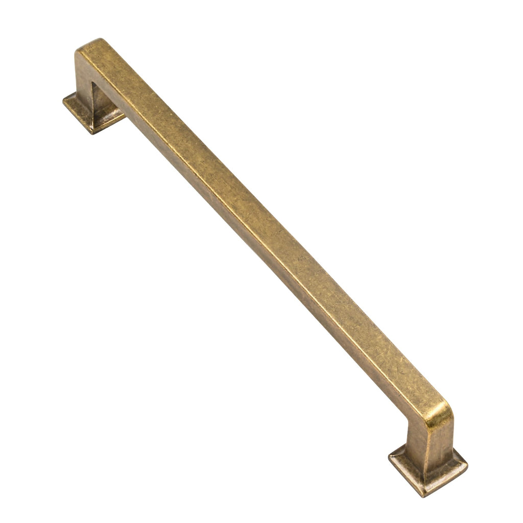 6-1/4" Brushed Antique Brass Cabinet Pulls 10 Pack, AL3046EAB