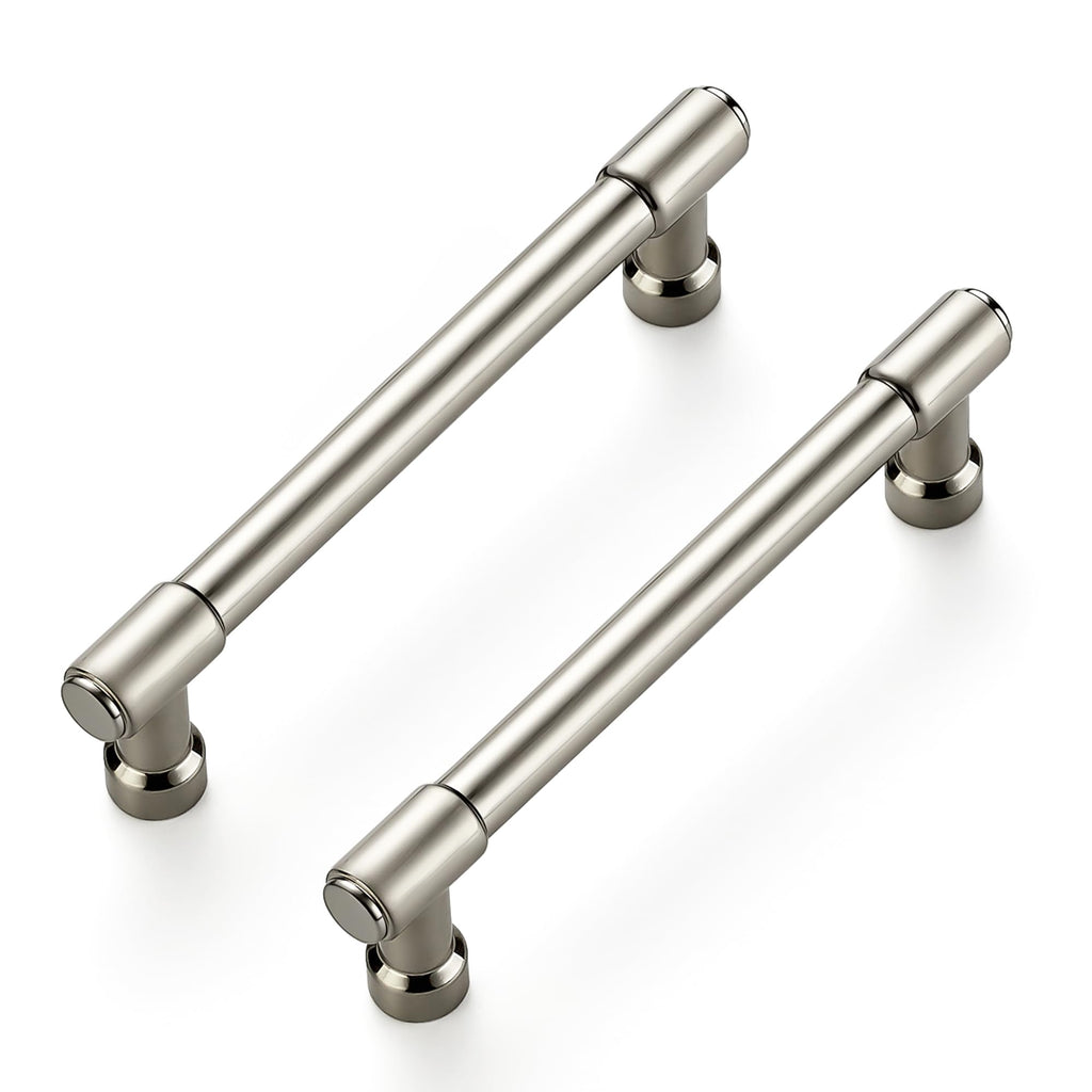 Brushed Nickel Kitchen Pulls Cabinet Handles 4 Inch 20 Pack
