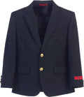 Boys Formal Blazer Jacket, Fully Lined Single Breasted Suit Coat