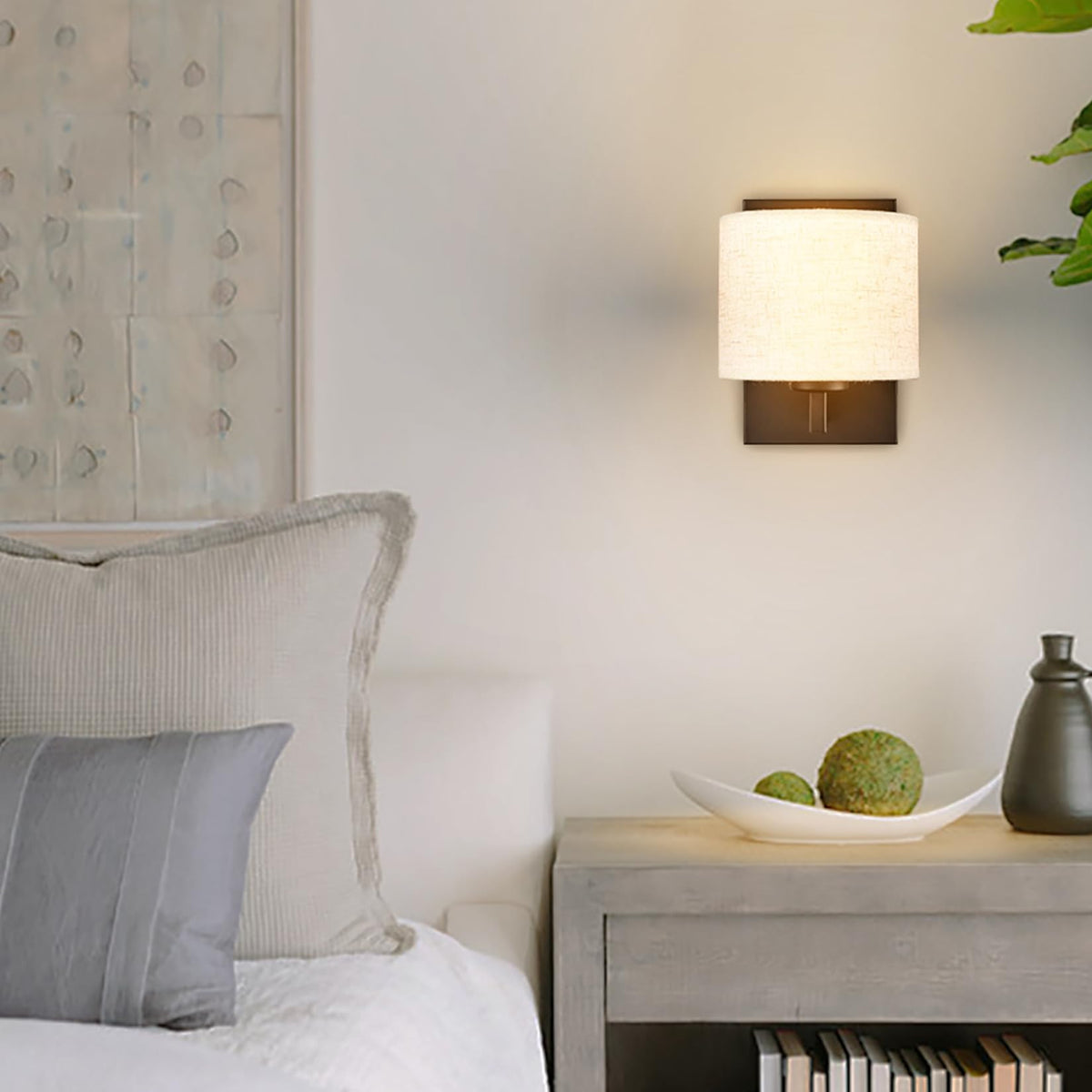 Farmhouse Black Wall Sconces Set of 2