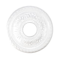 Ceiling Medallions for Chandeliers Ceiling Fan Medallion , shopping mall, bedroom 12.2" Light Medallion White