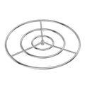 30-Inch Round Fire Pit Burner Ring, 304 Stainless Steel