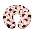 Multi Pink Color Cow Stripes Breastfeeding Pillow Cover Nursing Pillow Cover Cuddle Pillow Slipcover Detachable