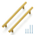 Gold Cabinet Pulls Drawer Pulls, 6-1/4 Inch CC, 45 Pack