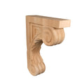 13" Corbel Rustic Solid Hardwood Bracket - 1 PC
