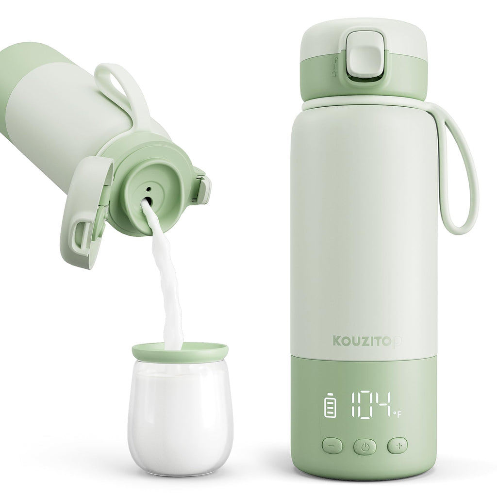 Portable Bottle Warmer for Travel, Min Fast Heating Breast Milk Warmer