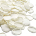 500pcs Rose Petals Ivory Faux Silk Flower Petals for Wedding Flower Girl Basket White Aisle Scatter Dinner Table