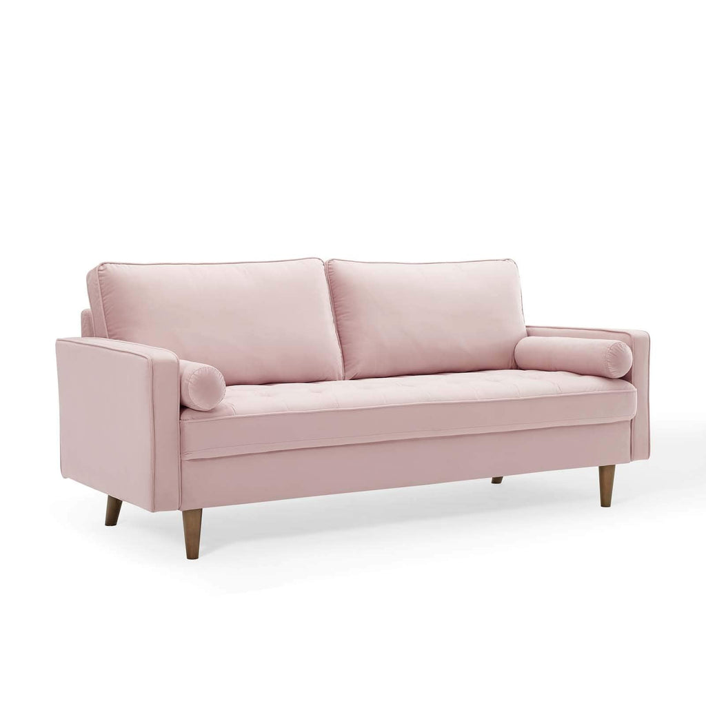 Valour Performance Sofa, Pink