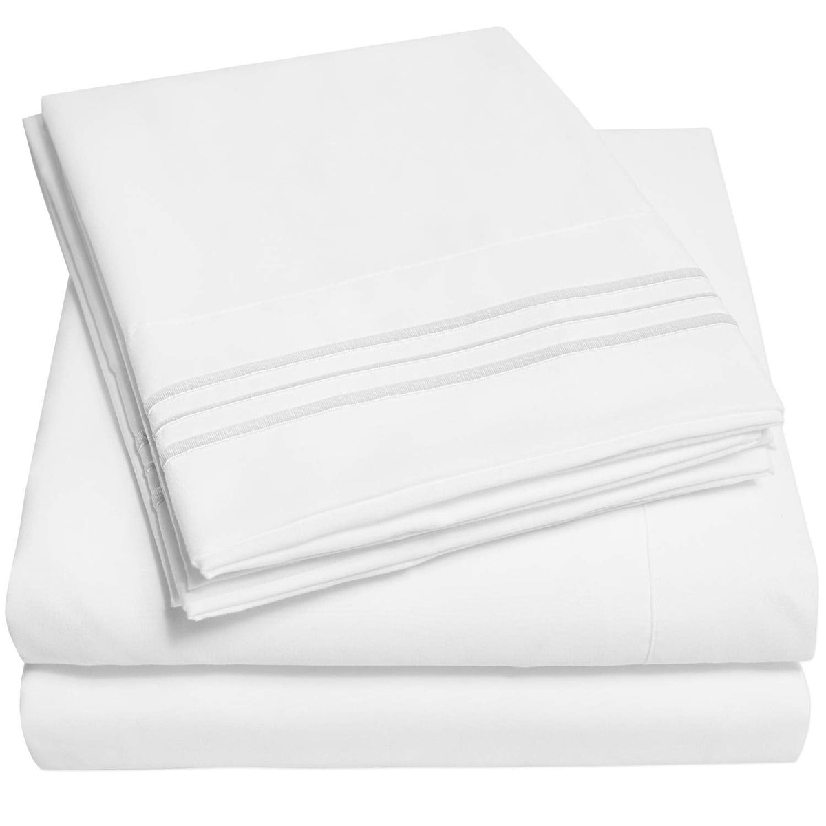 1500 Supreme Collection Extra Deep Pocket Sheets Set - Luxury Soft Bed Sheets, Wrinkle Free, Bedding, Over 40 Colors