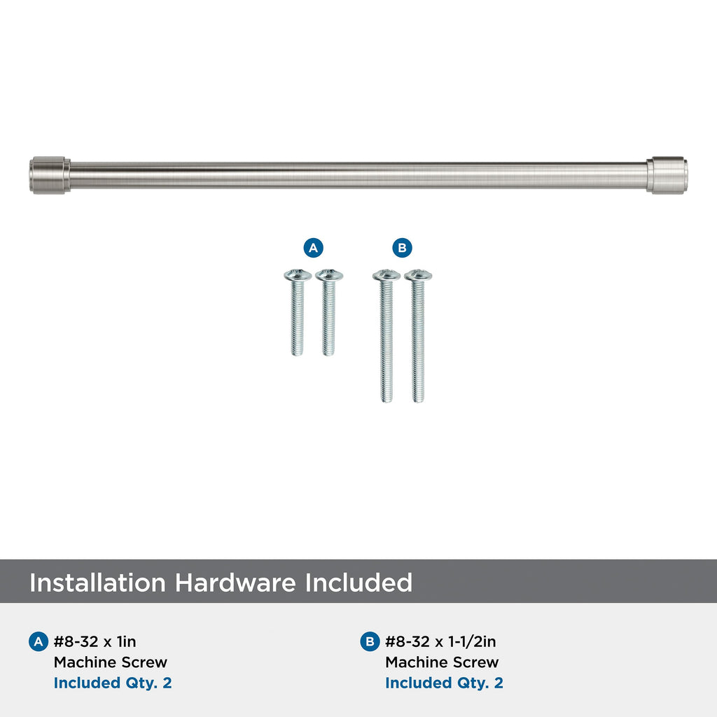 12-5/8" Faircrest Satin Nickel Drawer Pull