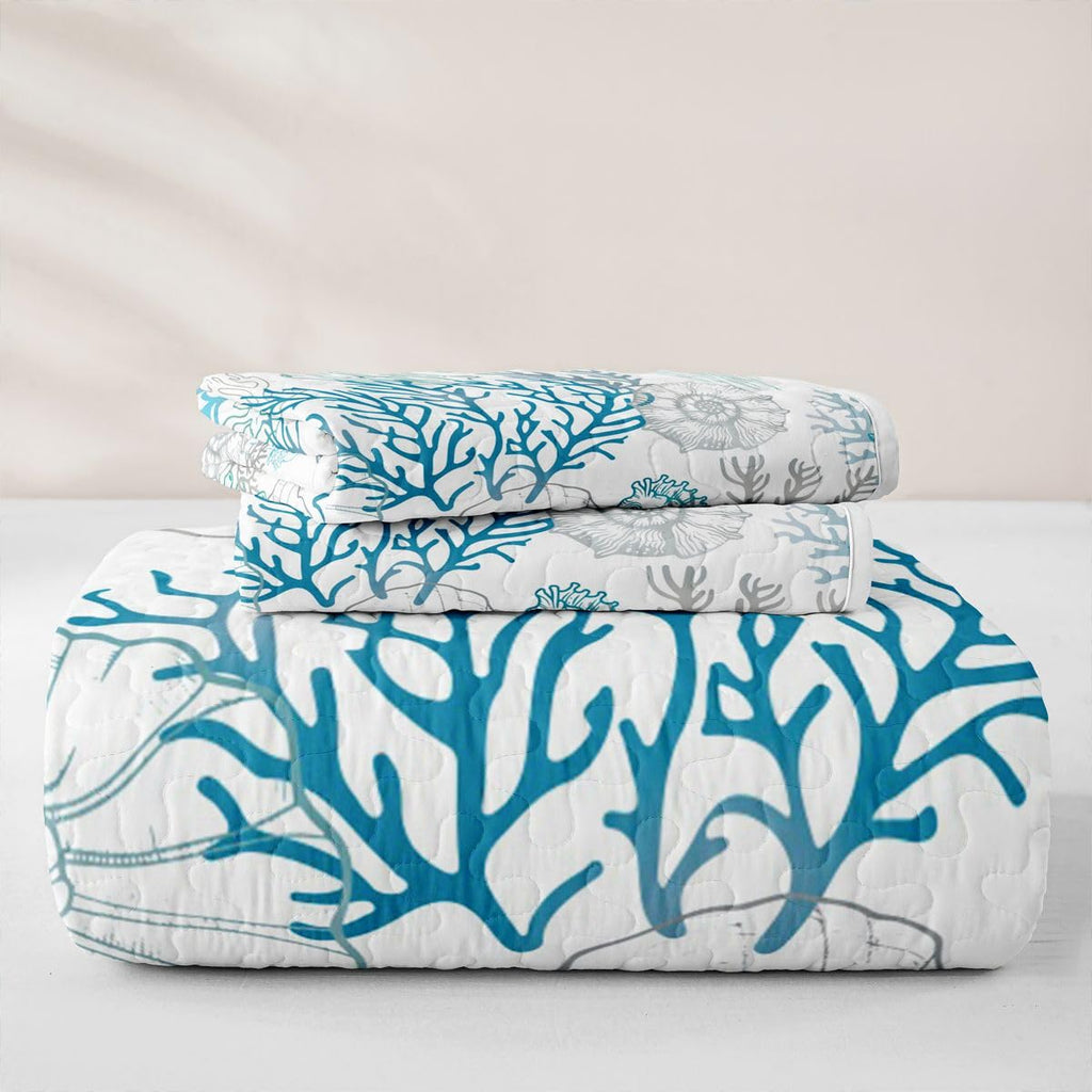 Coastal Quilts for Queen Bed