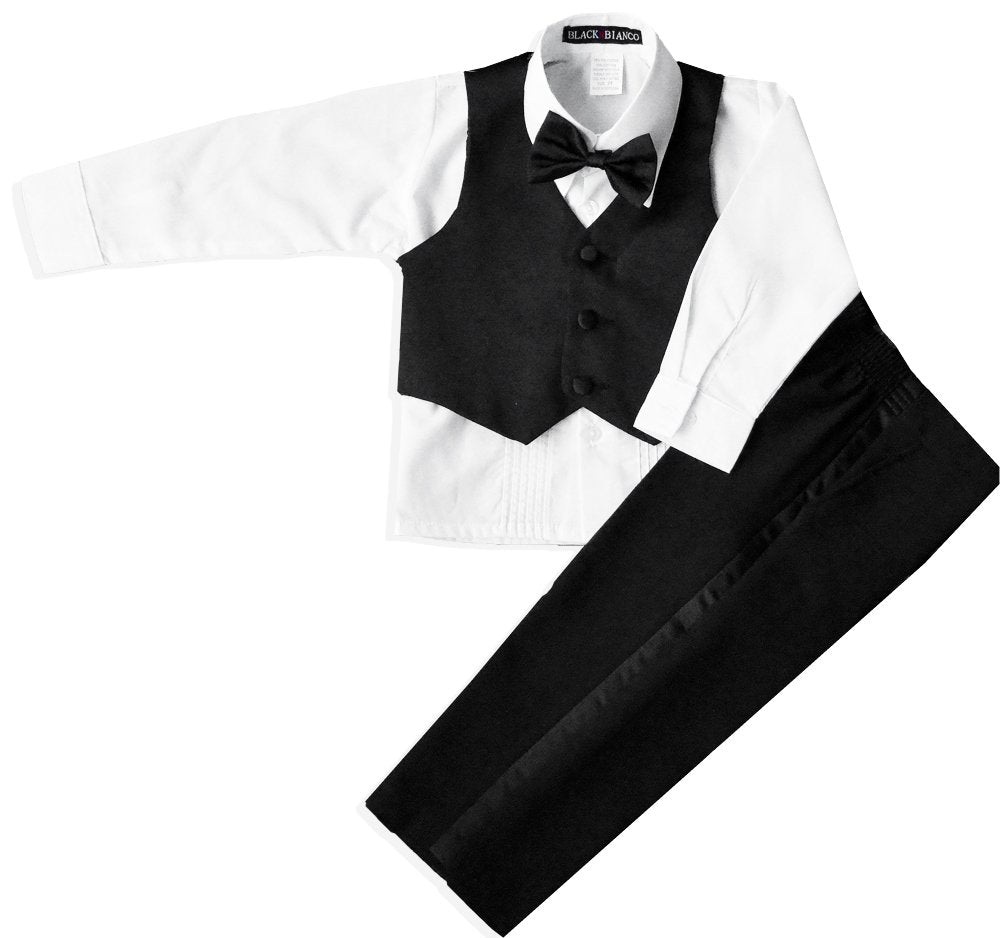 Boys Infant and Toddlers Black Tuxedo