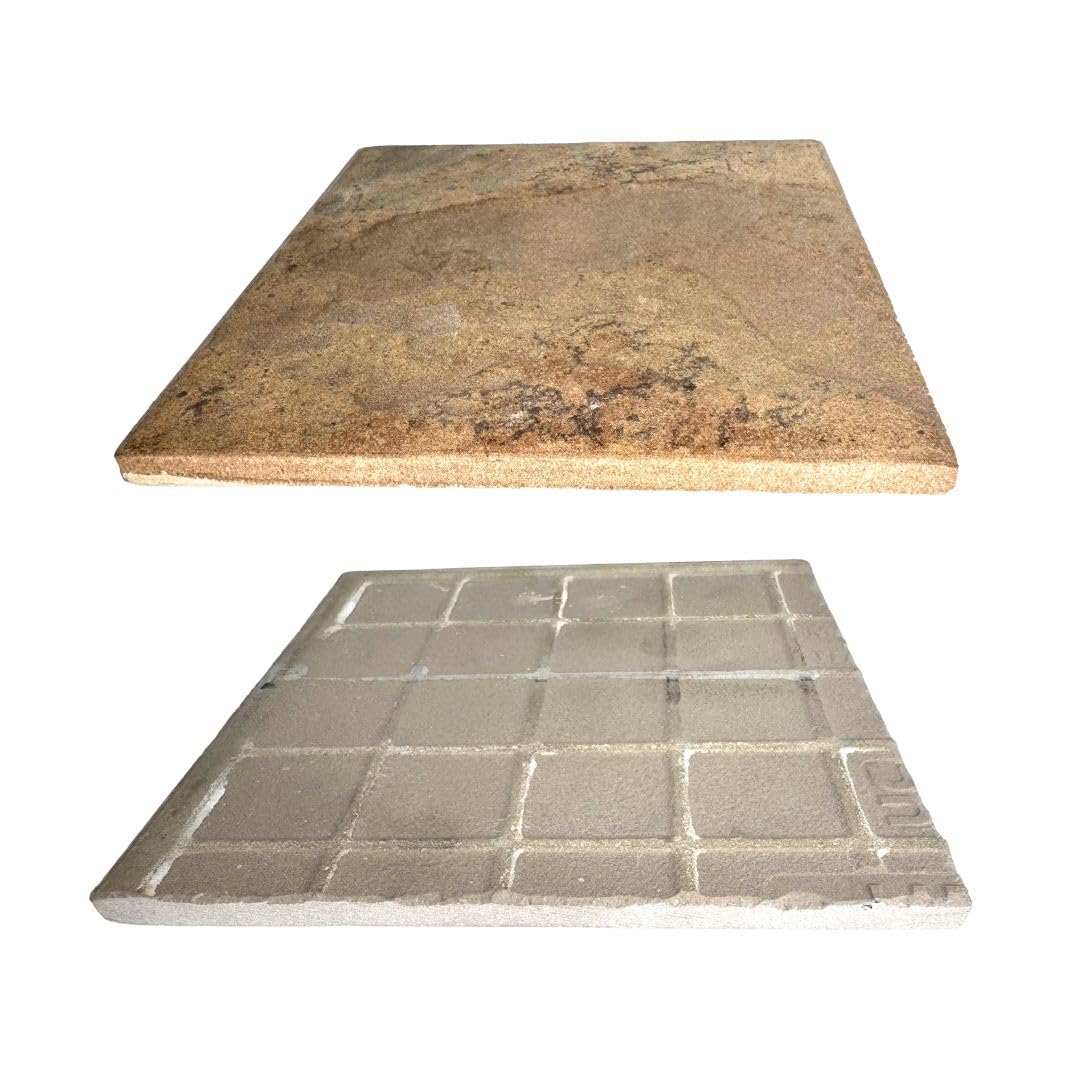 Desert Sand 6x6 Matte Porcelain Tile - Durable Indoor & Outdoor Ceramic Floor and Wall Tile, Stone-Look Finish