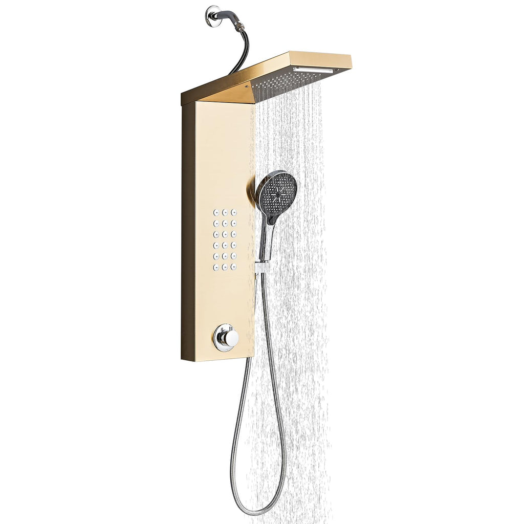 Shower Panel Tower System,Rain Shower Head Rainfall