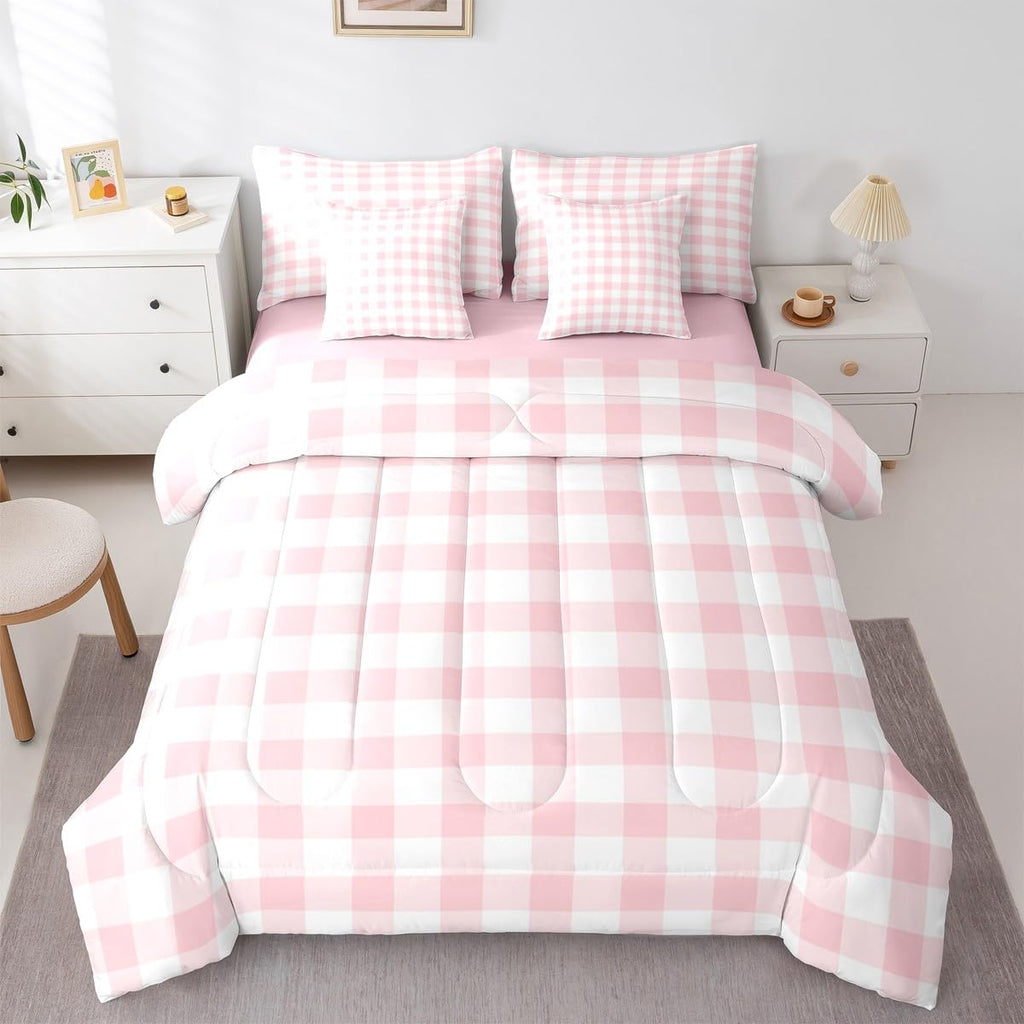 Buffalo Check Plaid Comforter Set Bed in a Bag