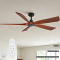 60" Indoor/Outdoor Ceiling Fan with Remote, No Light