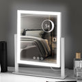 Lighted Makeup Mirror, Hollywood Vanity Mirror with Lights, Three Color Lighting Modes, and 5X Magnification Mirror