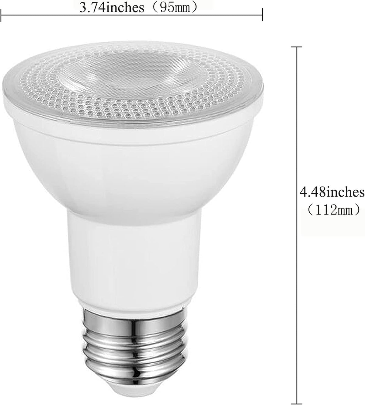 PAR30 Flood Light Bulb 15W (150W Equivalent) Recessed Lighting,1200 Lumens,4000k Soft White,E26 Base,Indoor/Outdoor