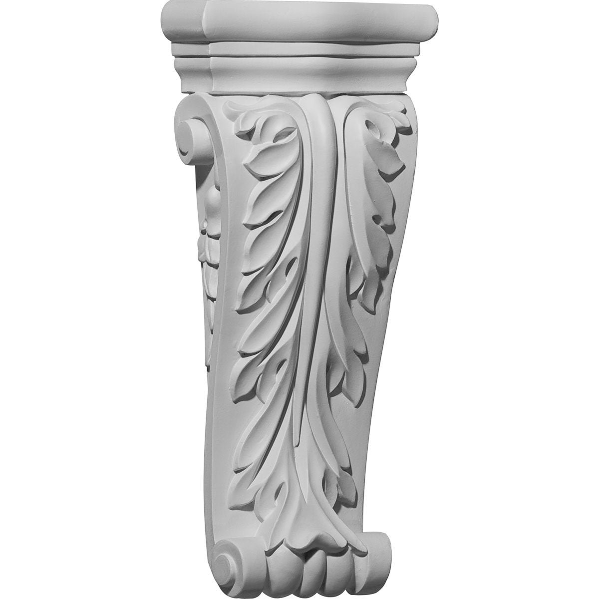 4 1/2-Inch W x 1 3/4-Inch D x 10-Inch H Asa Acanthus Corbel