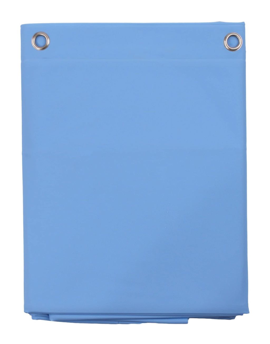 Collections Elegant Heavy Duty Vinyl Shower Curtain Liner with 12 Metal Grommets Sky Blue