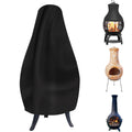 Chiminea Cover Heavy Duty 420D Oxford Water-Resistant Waterproof Outdoor Fireplace Fire Pit Cover (22D x 44H)