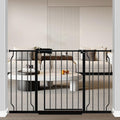 48-53 Inch Extra Wide Baby Gate Easy Walk-Thru Child Safety Gate