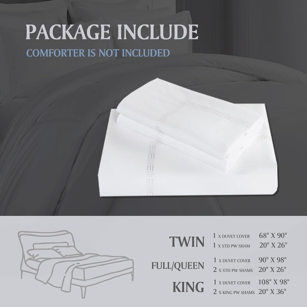 55% Tencel Lyocell 45% Cotton Blend Duvet Cover Set