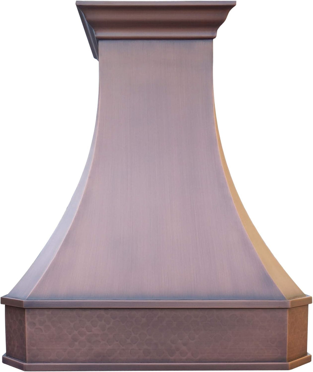 Copper Range Hood Insert