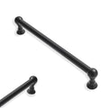 10 Pack 6 Inch Hole Center Black Cabinet pulls 100% Solid Heavy Duty Dresser Pulls Cabinet Drawer Pulls Cupboard
