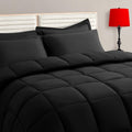 Soft Quilted Comforter Set, 5-Piece All-Season Bed in a Bag