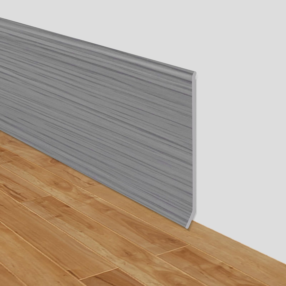 Vinyl Baseboard Molding Trim 4 Inch Self-Adhesive Vinyl Wall Base
