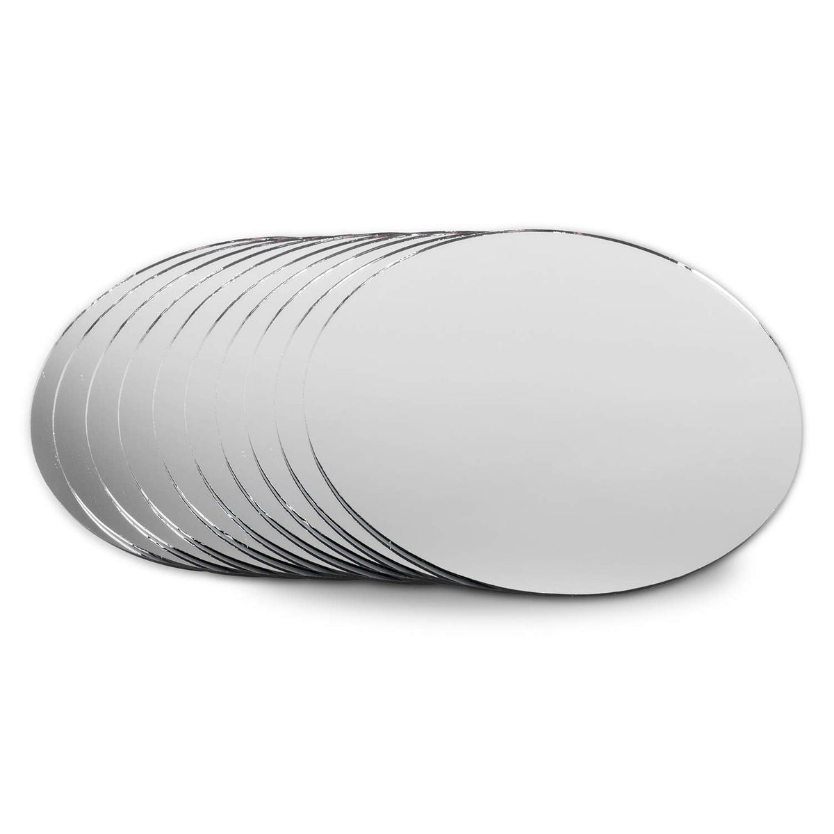 Round Mirror Wedding Table Centerpieces, 10 Pieces, 8" Inches