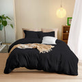 3 Sided Zipper Closure 3PC- Duvet Cover Set Egyptian Cotton Hotel Quality