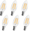 Candelabra Bulbs, E12 LED Bulb, Chandelier Light Bulbs, 2700K Warm White