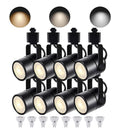 Dimmable LED Track Lighting Heads H Type GU10 Ceiling Spotlights
