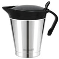 32oz Stainless Steel Gravy Boat Sauce Jug with Hinged Lid