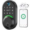 Smart Deadbolt Lock with Keypad, Fingerprint Keyless Entry Door Lock