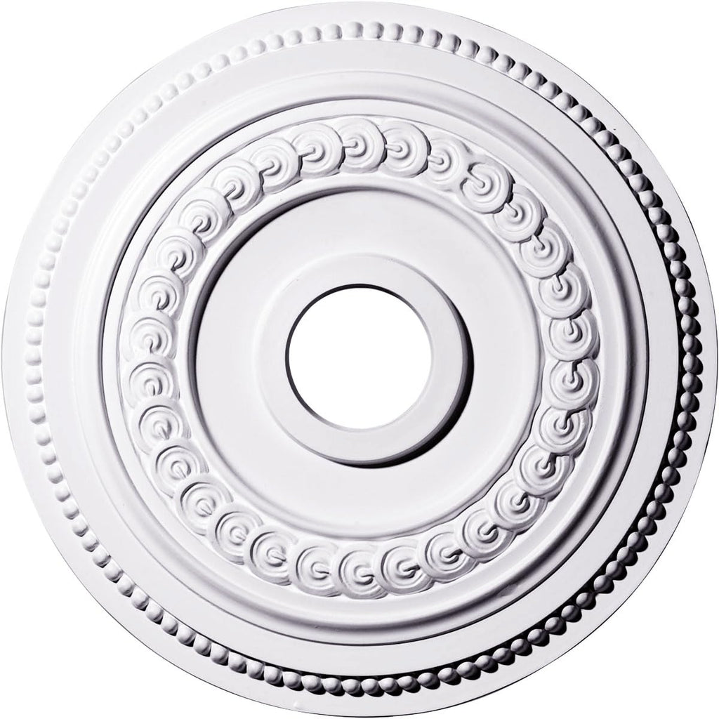 18-Inch OD x 3 3/8-Inch ID x 7/8-Inch Oldham Ceiling Medallion